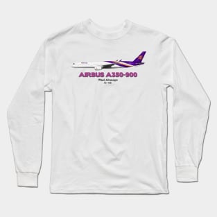 Airbus A350-900 - Thai Airways Long Sleeve T-Shirt